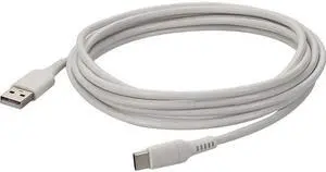 AddOn 1.0m (3.3ft) USB-C Male to USB 2.0 (A) Male Sync and Charge White Cable AddOn 1.0m (3.3ft) USB-C Male to USB 2.0 (A) Male Sync and Charge White Cable