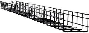 Tripp Lite Wire Mesh Cable Tray - 150 x 100 x 3000 mm (6 in. x 4 in. x 10 ft.), 10 Pack Tripp Lite Wire Mesh Cable Tray - 150 x 100 x 3000 mm (6 in. x 4 in. x 10 ft.), 10 Pack