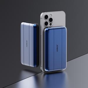 JOWAY JP281 10000mAH magnetic power bank Suitable for iphone 11/12 Huawei P30 Blue