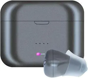 Digital Hearing Aids Rechargeable SR101 Audifonos 10 Channels Hearing Device 5 Colours Hearing Amplifier for Elderly Graphitegrey-Right