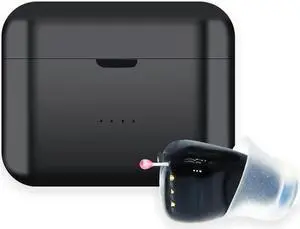 Digital Hearing Aids Rechargeable SR101 Audifonos 10 Channels Hearing Device 5 Colours Hearing Amplifier for Elderly Black-Right