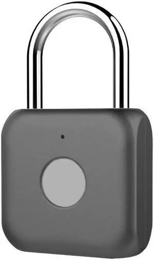 Keyless USB Charging Fingerprint Lock Smart Padlock door lock 0.1sec Unlock Portable Anti-theft Fingerprint Padlock Zinc