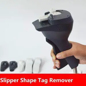 Slipper Shape Tag Handheld Remover Security Tag EAS Clothes Hard Tag AM 58Khz EAS System for Supermarket Retail Store
