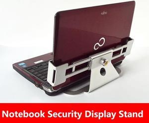 Notebook Computer Security Display Stand Macbook Laptop Security Display Rack Desk Mount Anti Theft Lock With Keys