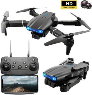 E99 Pro Drone With HD Camera, WiFi FPV HD Dual Foldable RC Quadcopter Altitude Hold, Remote Control Toys For Beginners Children Men's Gifts Indoor And Outdoor Affordable UAV