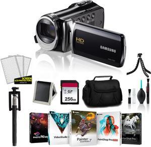 SAMSUNG HMX-F90 CAMCORDER (HMX-F90BN/XAA) - Kit with 256GB Memory Card