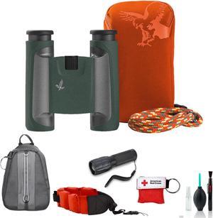 Swarovski 10x25 CL Mountain Binoculars (Green)- with Backpack + More Swarovski 10x25 CL Mountain Binoculars (Green)- with Backpack + More