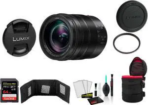 Panasonic Leica DG Vario-Elmarit 12-60mm f/2.8-4 ASPH. POWER O.I.S. Lens with Memory Card (International Model)