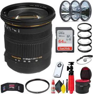 Sigma 17-50mm f/2.8 EX DC OS HSM Lens for Canon EF With