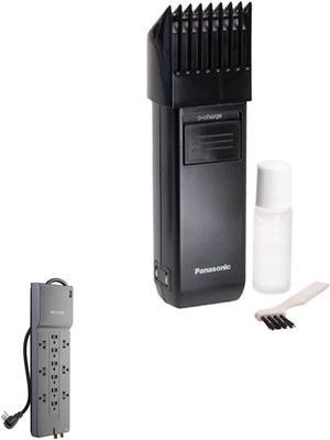 Panasonic Rechargeable Beard and Mustache Trimmer Kit with Surge Protector