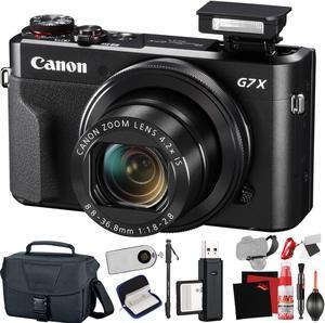 Canon PowerShot G7 X Mark II Digital Camera (International Model) with Extra Accessory Bundle