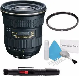 Tokina 17-35mm f/4 Pro FX Lens for Canon Cameras (International Model) +Deluxe Cleaning Kit + Lens Cleaning Pen Pro Bundle
