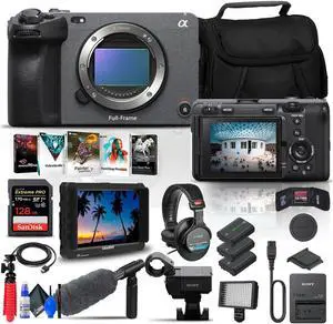 Sony FX3 Full-Frame Cinema Camera (Body Only) (ILME-FX3) - Pro Bundle