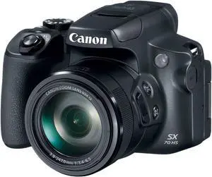 Canon PowerShot SX70 HS 20.3 MP Digital Camera - Black