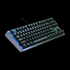 Cooler Master CK530 Tenkeyless Gaming Mechanical Keyboard with Blue Switches, RGB Backlighting, On-the-Fly Controls, and Aluminum Top Plate