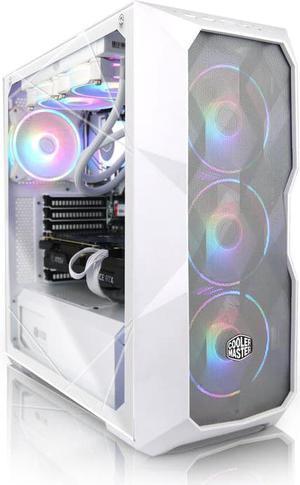 AVGPC Blizzard Series Gaming PC - Intel Core i9 11900KF NVIDIA GeForce RTX 4060 Ti, 32GB 3600MHz DDR4, 1TB NVME M.2 SSD, 360mm Liquid Cooler, ARGB Fans, Wifi/AC, TD500 Mesh White Case, Windows 11