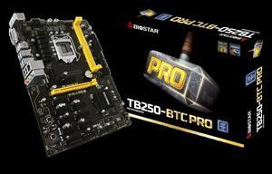 AVGPC mining kit Intel CPU and Memory with Biostar TB250-BTC PRO Core i7/i5/i3 LGA1151 Intel B250 DDR4 Supports 6 AMD and 6 NVIDIA Graphics Cards