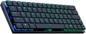Cooler Master Sk-621-Gklr1-US SK621 60% Mechanical Keyboard with Cherry MX Low Profile Switches and Brushed Aluminum Design
