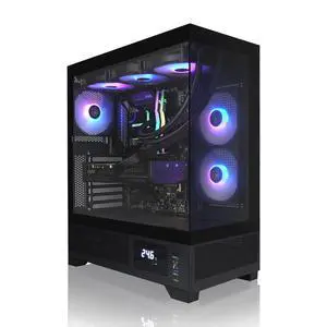 AVGPC Whirlwind Gaming PC AMD Ryzen 7 7800X3D, NVIDIA GeForce RTX 5080, 32GB 5600MHz DDR5, 2TB NVME M.2 SSD, 360MM AIO Liquid Cooling, Wi-Fi/AC, Tempered Glass Case, Windows 11 Home Black AVGPC Whirlwind Gaming PC AMD Ryzen 7 7800X3D, NVIDIA GeForce RTX 5080, 32GB 5600MHz DDR5, 2TB NVME M.2 SSD, 360MM AIO Liquid Cooling, Wi-Fi/AC, Tempered Glass Case, Windows 11 Home Black