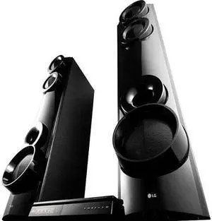 LG LHB675N 2-Channel 3D Blu-ray Home System, Black
