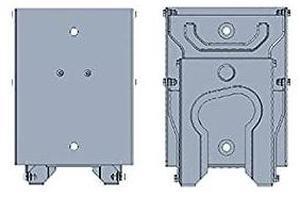 LG Electronics WB21LGB Tilt TV Mount < 70" Size,Silver
