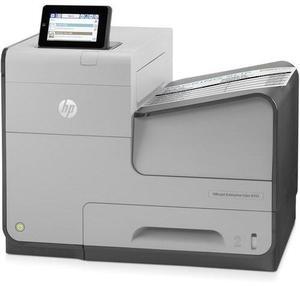HP Officejet Enterprise X555dn Color Inkjet Printer, Black/Silver