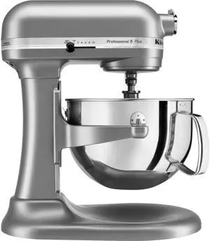 KitchenAid KSM3316 KSM3311XCU Artisan Mini Series Tilt-Head Stand Mixer, 3.5 Quart, Contour, Silver