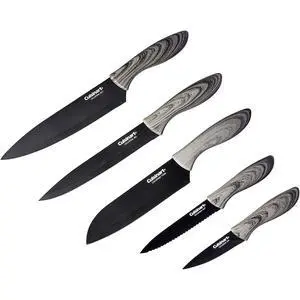 Cuisinart C55-10PBO 8-inch Stainless Steel Steak Kitchen Knife, Black