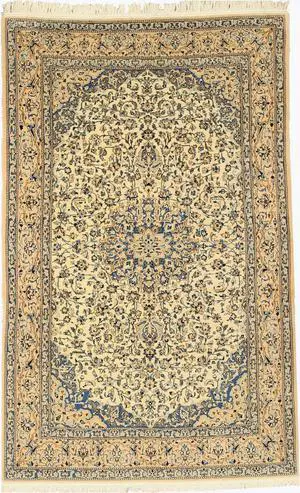 Opulent Handmade Wool & Silk Traditional Rug