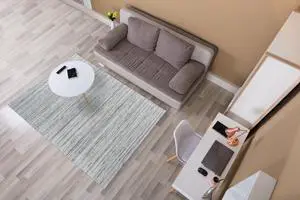 Durable and Stylish Hand-Knotted Wool NATURAL SILVER Modern Contemporary Lori Baft Gabbeh Solid Color Rectangular Area Rugs