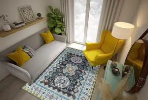 Durable and Stylish Hand Knotted Wool CHARCOAL / SILVER Traditional Classic Kazak Collection Rectangular Area Rugs