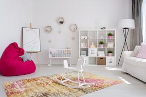 EORC FL71IV9X12 machine-made Polypropylene Capella Rug, 8'10 x 11'10, Ivory