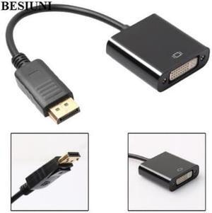 Displayport DP male to DVI Female Adapter Video Display Port Cable Converter for PC Laptop BlackLength: <=0.5m (0.5m and below)
Color: Red (DP TO DVI)