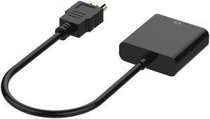 HD 1080P Digital to Analog Converter Cable HDMI-compatible to VGA Adapter For PS4 PC Laptop TV Box to Projector DisplayerLength: <=0.5m (0.5m and below)
Color: Black (black)