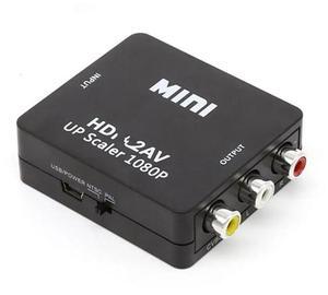 HDMI-compatible to RCA Converter HD to AV adapter Android tv Smart box PS4 Laptop Chromecast for 1080P 720P NTSC/PAL HD2AVLength: 0.5m and below (hd to av)
Color: Black (black)