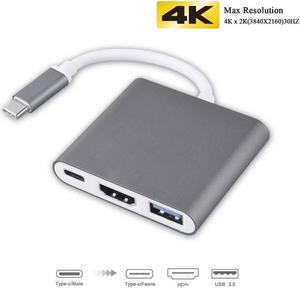 USB C HUB Type C to 4K HDMI-compatible USB3.0 PD Charging Thunderbolt 4 Dock for Macbook Laptop phoneLength: <=0.5m (0.5m and below)
Color: Red (3 IN 1 HUB)