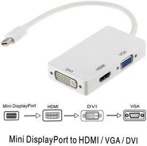 Mini displayport DP Thunderbolt to DVI VGA HDMI-compatible Converter Adapter cable for iMac Mac Mini Pro Air Book TO Monitor TVLength: <=0.5m (0.5m and below)
Color: Blue (MINIDP TO ALL IN ONE)