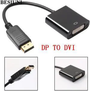 3 in 1 DisplayPort DP To HDMI-compatible DVI VGA Adapter Cable 1080P Converter Connector For PC Projector Laptop HDTVLength: 0.5m and below (25cm)
Color: blue (DP to dvi)