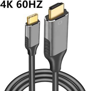 Usb C To HDMI-compatible 4K Adapter Cable 2M Type C To HD Cable for MacBook Samsung Galaxy S9/S8/Note 11 HuaweiColor: Green (4k 60hz metal)