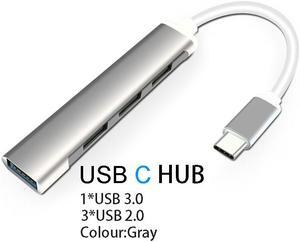 Thunderbolt 3 Adapter USB Type C Hub HDMI-compatible 4K support Samsung Dex mode USB-C Dock with PD for MacBook Pro/Air 2021Color: Green (4 in 1 no hd)