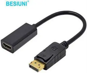 DisplayPort DP To VGA Adapter Cable Professional For Apple MacBook Air Pro iMac Mac Mini ThunderboltLength: <=0.5m (0.5m and below)
Color: Blue (DP TO HDMI female)