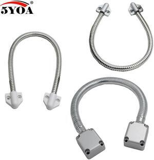 Door Loop Electric Stainless steel Exposed Mounting protection sleeve Cable Line for Control Lock Door Lock(Cable301)