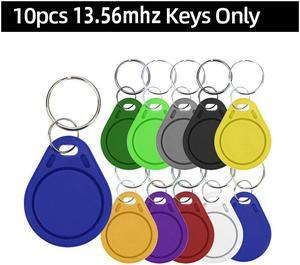 NFC Smart Card Reader Writer RFID Copier Duplicator 13.56MHz USB Programmer Key fobs Card IC UID S50 MF ISO14443A Tag(10 UID Keys Only)