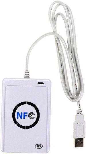 ACR122U NFC RFID Reader USB Smart Card Writer SDK M-ifare Copy Clone Software Copier Duplicator Writable S50 13.56mhz UID(ACR122U)