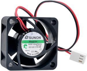 KDE1204PKV3 4cm 40mm fan 40x40x20mm DC12V 0.4W 2pin Quiet cooling fan for 1U power supply