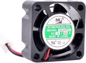 YM1202PFS2 2.5cm 25mm 25x25x10mm DC12V 0.04A micro device quiet small cooling fan