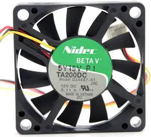 TA200DC D34667-57 5cm 5010 50x50x10mm 50mm fan 12V 0.11A ultra-thin silent cooling fan