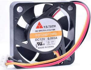 Y.S FD124010MB 4cm 4010 40x40x10mm 40mm fan 12V 0.065A 3 lines very quiet cooling fan
