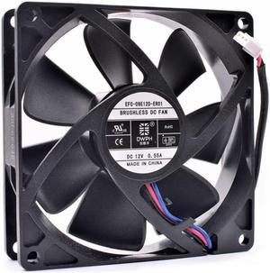 DWPH EFC-09E12D-ER01 9cm 9025 92x92x25mm 92mm fan 12V 0.55A power inverter cooler cooling fan