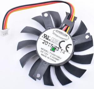 T125010BU 12V 0.32A enterprise router built-in heat sink graphics card cooling fan